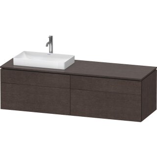 DURAVIT LC4871L72720000 Konsolen-WTU wh L-Cube 550x1600x482mm