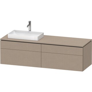 DURAVIT LC4871L75750000 Konsolen-WTU wandhängend L-Cube 550x1