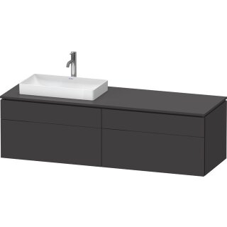 DURAVIT LC4871L80800000 Konsolen-WTU wh L-Cube 550x1600x482mm