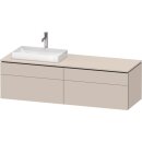 DURAVIT LC4871L83830000 L-Cube KWTU wh 1620x550x482mm, Taupe