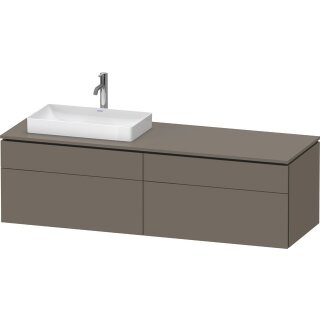 DURAVIT LC4871L90900000 Konsolen-WTU wh L-Cube 550x1600x482mm