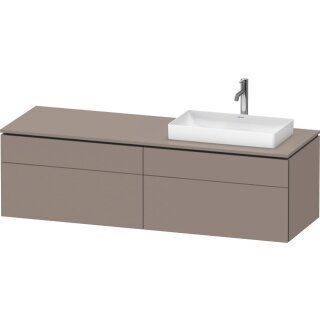 DURAVIT LC4871R43430000 Konsolen-WTU wandhängend L-Cube 550x1