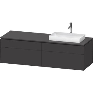 DURAVIT LC4871R80800000 Konsolen-WTU wh L-Cube 550x1600x482mm