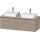 DURAVIT LC4872B75750000 Console WTU suspendue L-Cube 550x1