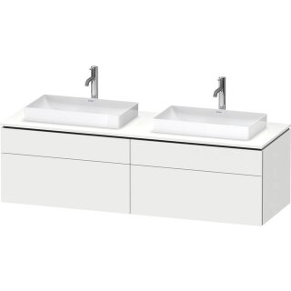 DURAVIT LC4873B18180000 Konsolen-WTU wandhängend L-Cube 550x1