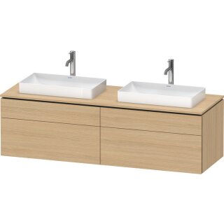 DURAVIT LC4873B30300000 Konsolen-WTU wandhängend L-Cube 550x1