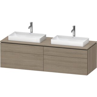 DURAVIT LC4873B35350000 Konsolen-WTU wandhängend L-Cube 550x1