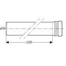 Geberit 393204141 Tuyau Silent-Pro avec manchon