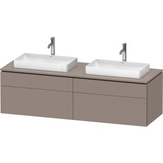 DURAVIT LC4873B43430000 Konsolen-WTU wandhängend L-Cube 550x1