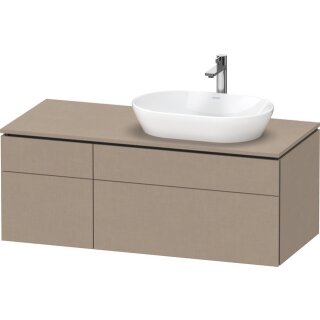 DURAVIT LC4874075750000 Konsolen-WTU wandhängend L-Cube 550x1