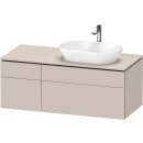 DURAVIT LC4874083830000 L-Cube KWTU wh 1220x550x482mm, Taupe