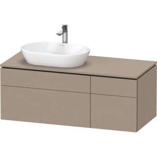 DURAVIT LC4876075750000 Konsolen-WTU wandhängend L-Cube 550x1