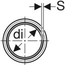 Geberit 393314141  Silent-Pro Rohr mit 2 Muffen