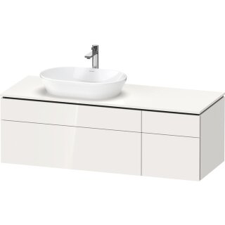 DURAVIT LC4877022220000 Konsolen-WTU wh. L-Cube 550x1400x482m