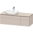 DURAVIT LC4877083830000 L-Cube KWTU wh 1420x550x482mm, Taupe