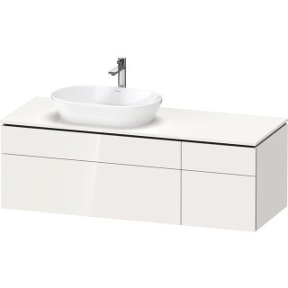 DURAVIT LC4877085850000 Konsolen-WTU wh. L-Cube 550x1400x482m