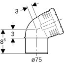 Geberit 393323141 Silent-Pro Bogen
