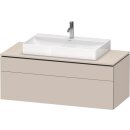 DURAVIT LC4882083830000 L-Cube KWTU wh 1220x550x482mm, Taupe