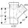 Geberit 393532141 Silent-Pro Abzweig