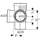 Geberit 393662141  Silent-Pro Eckabzweig