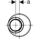 Geberit 393570141 Silent-Pro Kombibogeneckabzweig