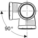 Geberit 393578141  Silent-Pro Kombibogeneckabzweig