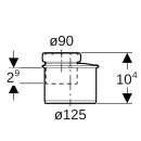 Geberit 393674141  Silent-Pro Reduktion exzentrisch