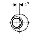 Geberit 393775141  Silent-Pro Reduktion
