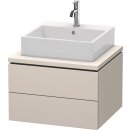 DURAVIT LC581508383 L-Cube KWTU wh, r.eck, 620x547x400mm,