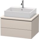 DURAVIT LC581608383 L-Cube KWTU wh, r.eck, 720x547x400mm,