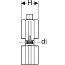 Geberit 393299261 Rohrschelle d50 ged&auml;mmt