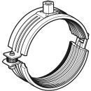 Geberit 393399261  Rohrschelle d75 ged&auml;mmt