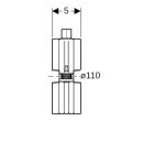 Geberit 39359999261 Collier de serrage d110 isol&eacute;