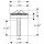 Geberit 359106001 Pluvia Dachwassereinl. mit Bef.-Fl.