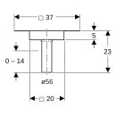 Geberit 359113001  Pluvia Dampfsperrenanschluss