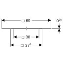Geberit 359122001 Pluvia Befestigungsblech