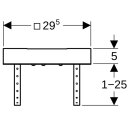 Geberit 359125001  Pluvia Einbaust&auml;nder f&uuml;r Massivd&auml;cher