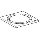 Geberit 154311001  Geberit Designrost &quot;Circle&quot;, 8 x 8 cm