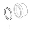 Geberit 159623001  L&ouml;th&uuml;lse mit O-Ring G1 1/2 40 mm