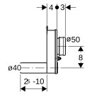 Geberit 152934111  Urinal Geruchsverschluss