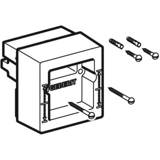 Geberit 24167676001 Boîte murale de protection du bâtiment - siphon vers le haut