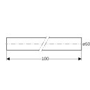 Geberit 152172081 Sp&uuml;lrohverl&auml;ngerung d50