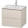 DURAVIT LC624008383 L-Cube WTU wh 620x481x550mm, 2SK