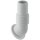 Geberit 242691061 Buse coud&eacute;e pour tuyau flexible gris granit