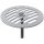 Geberit 240836001 Caillebotis standard rond, &agrave; visser