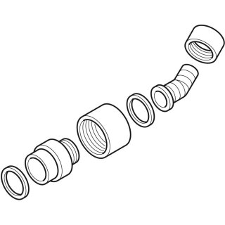 Geberit 242084001  Winkelschlauchtülle