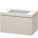 DURAVIT LC6917N8383 L-Cube c-bonded wh 800x480x500mm,