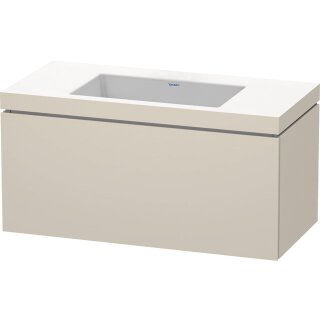 DURAVIT LC6918N8383 L-Cube c-bonded wh 1000x480x500mm,