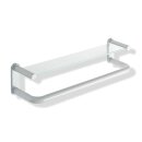 HEWI shelf with grab rail, Series 801, f. continuous...