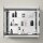 DURAVIT LC7551018180000 L-Cube SPS 800x155x700 blanc mat porte Sor